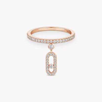 [Aurelle Jewelry] Move Uno Diamond Ring