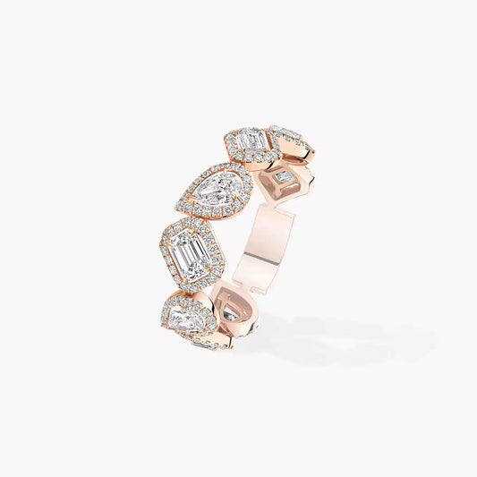 [Aurelle Jewelry] Diamond Wedding Ring My Twin