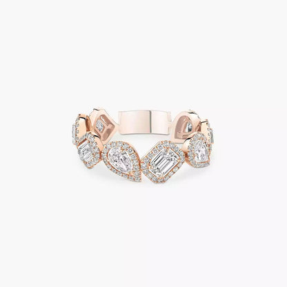 [Aurelle Jewelry] Diamond Wedding Ring My Twin