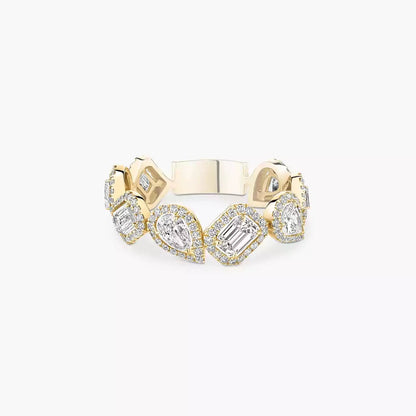 [Aurelle Jewelry] Diamond Wedding Ring My Twin