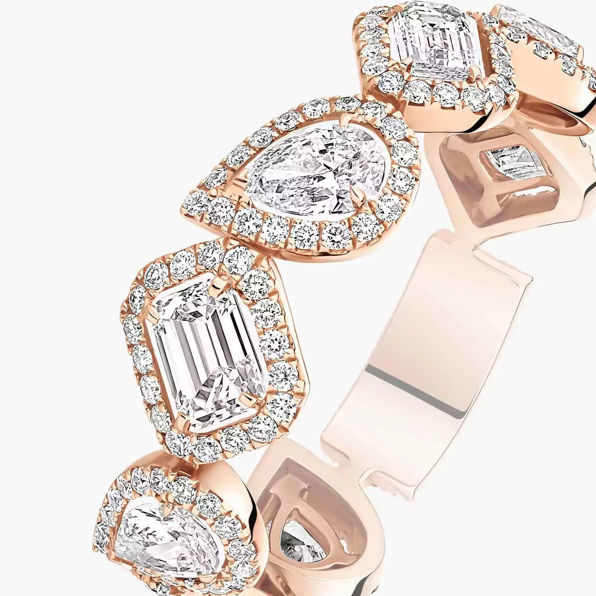 [Aurelle Jewelry] Diamond Wedding Ring My Twin