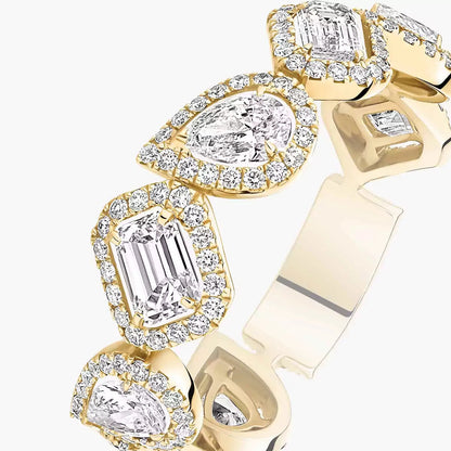 [Aurelle Jewelry] Diamond Wedding Ring My Twin