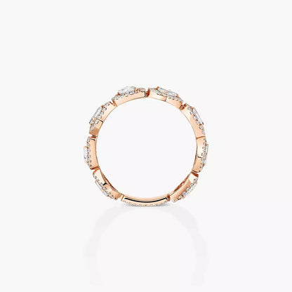 [Aurelle Jewelry] Diamond Wedding Ring My Twin