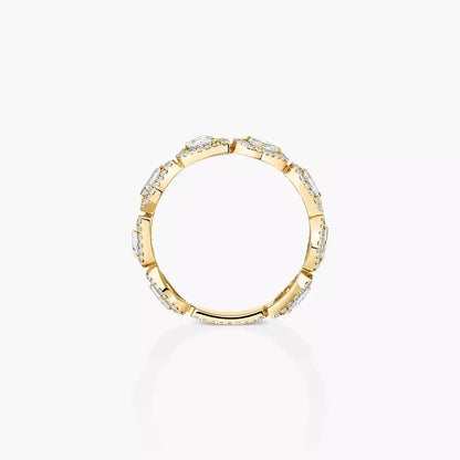 [Aurelle Jewelry] Diamond Wedding Ring My Twin