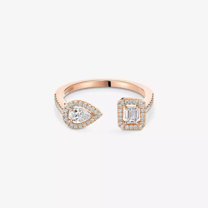 [Aurelle Jewelry]My Twin Toi Gold Diamond Ring
