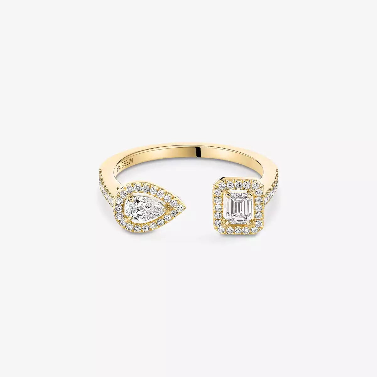 [Aurelle Jewelry]My Twin Toi Gold Diamond Ring