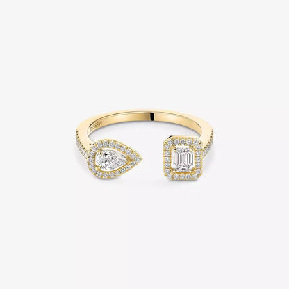 [Aurelle Jewelry]My Twin Toi Gold Diamond Ring