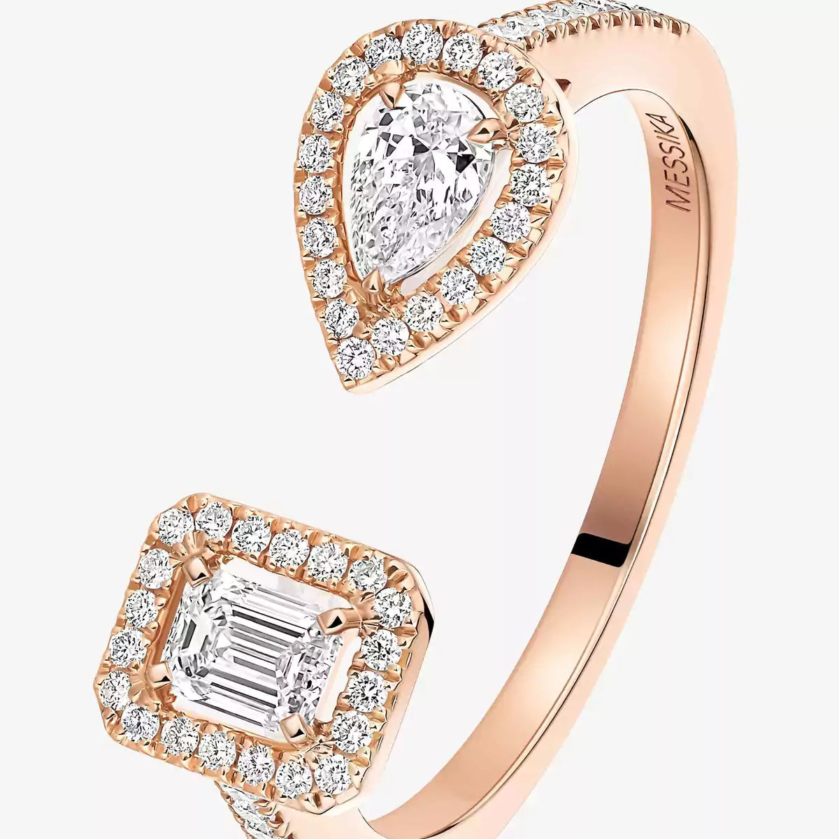 [Aurelle Jewelry]My Twin Toi Gold Diamond Ring