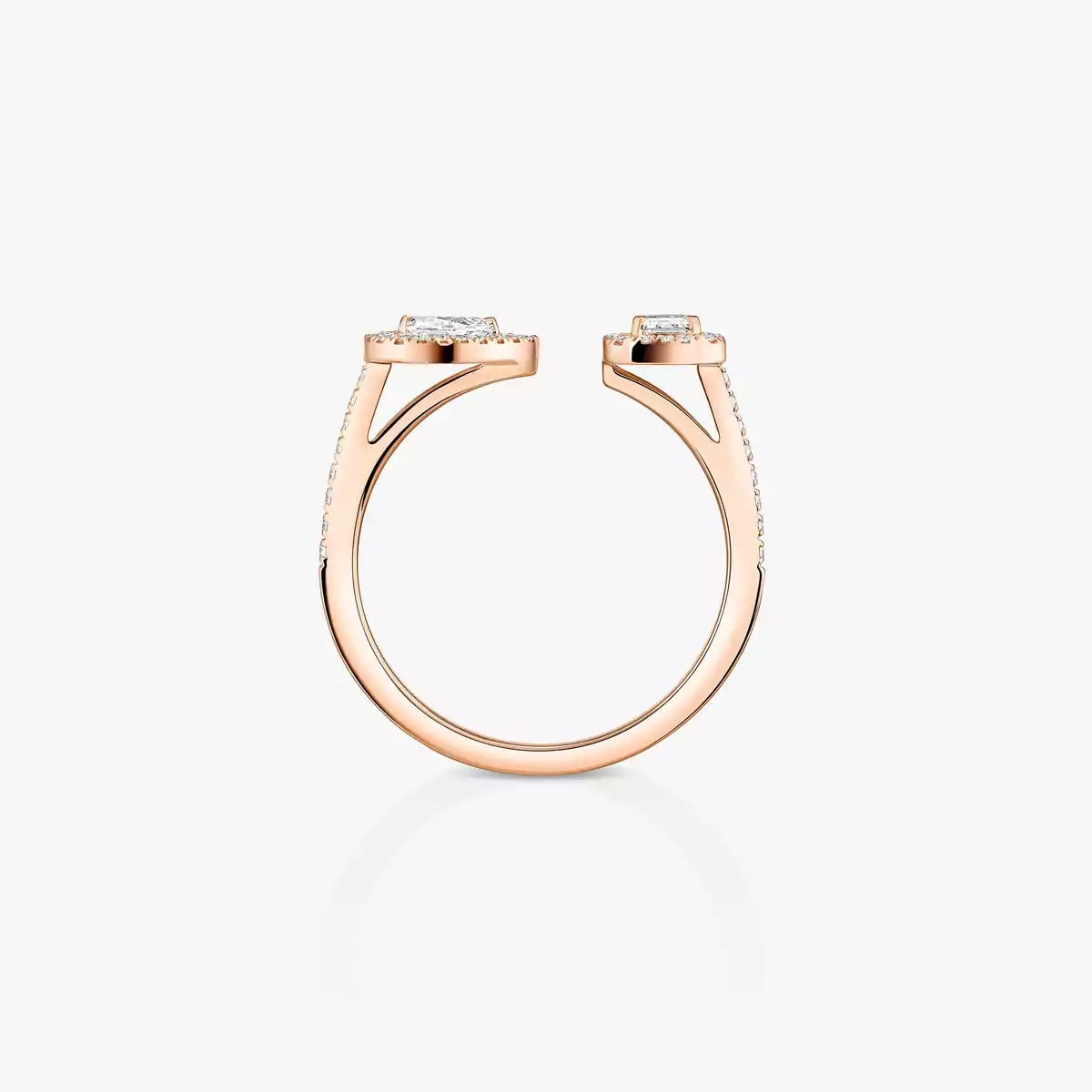 [Aurelle Jewelry]My Twin Toi Gold Diamond Ring