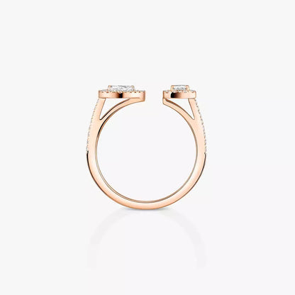 [Aurelle Jewelry]My Twin Toi Gold Diamond Ring