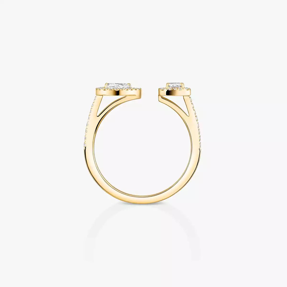 [Aurelle Jewelry]My Twin Toi Gold Diamond Ring