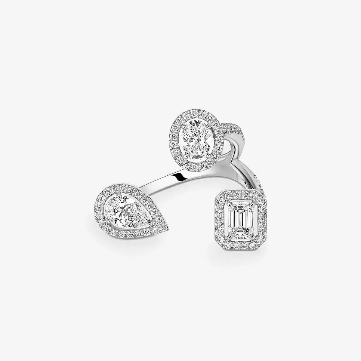 [Aurelle Jewelry]  Diamond Ring 0,25ct My Twin Trilogy