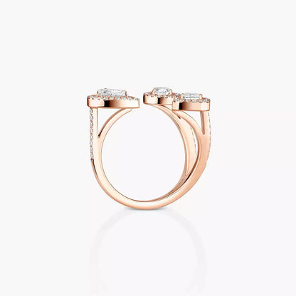 [Aurelle Jewelry]  Diamond Ring 0,25ct My Twin Trilogy