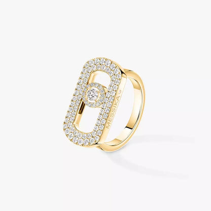 [Aurelle Jewelry] So Move Pave_-Set Diamond Ring