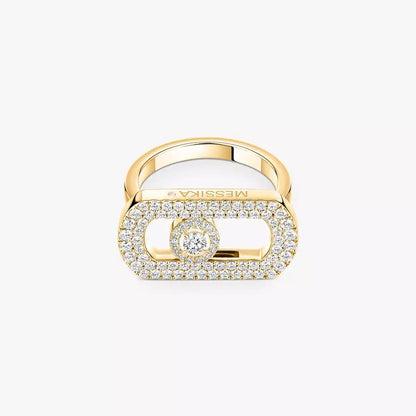 [Aurelle Jewelry] So Move Pave_-Set Diamond Ring