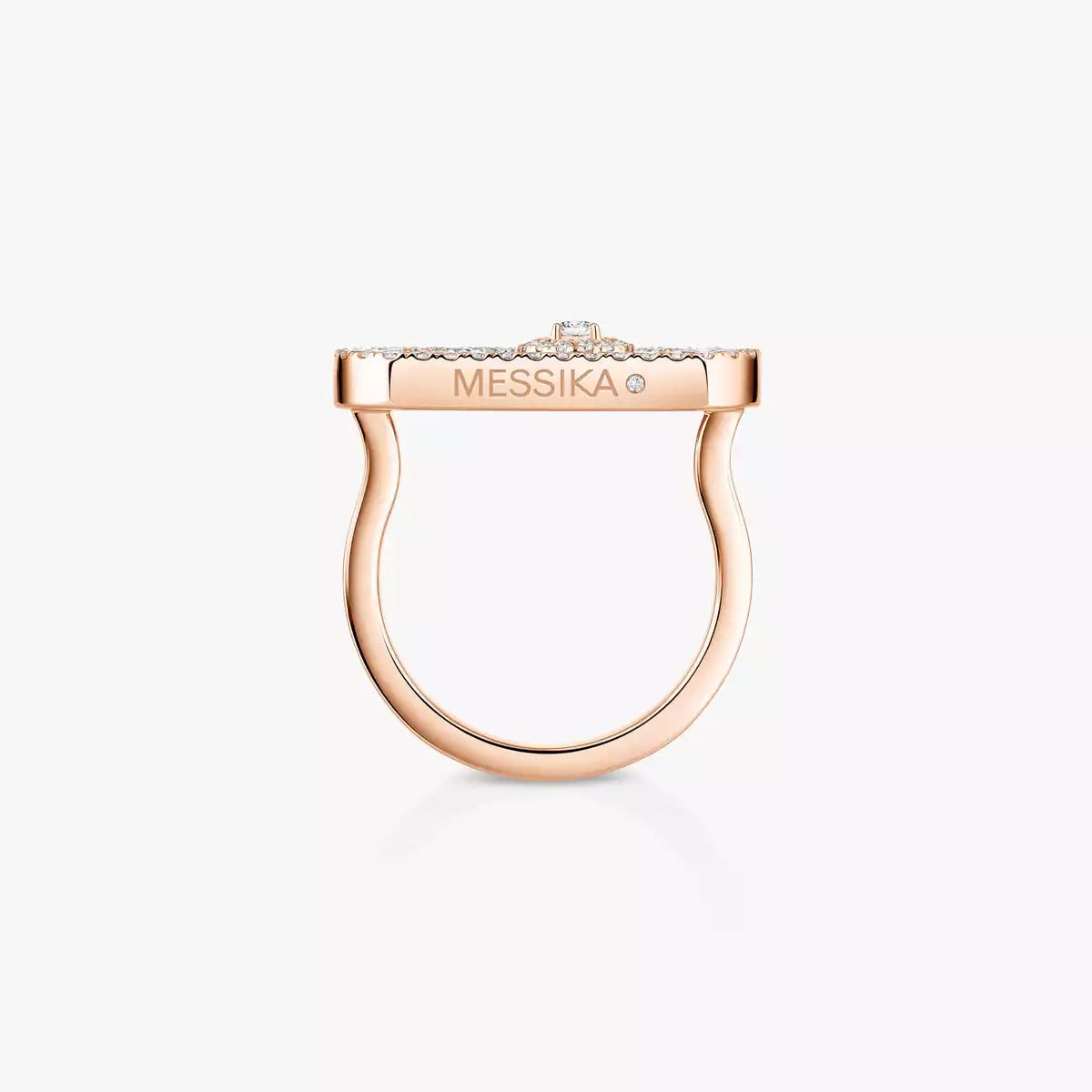 [Aurelle Jewelry] So Move Pave_-Set Diamond Ring