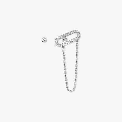 [Aurelle Style]Move Uno Diamond Earrings