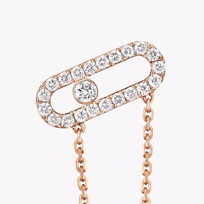 [Aurelle Style]Move Uno Diamond Earrings