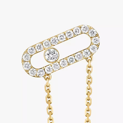 [Aurelle Style]Move Uno Diamond Earrings