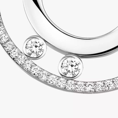 [Aurelle Style] Move Romane Small Diamond Hoop Earrings