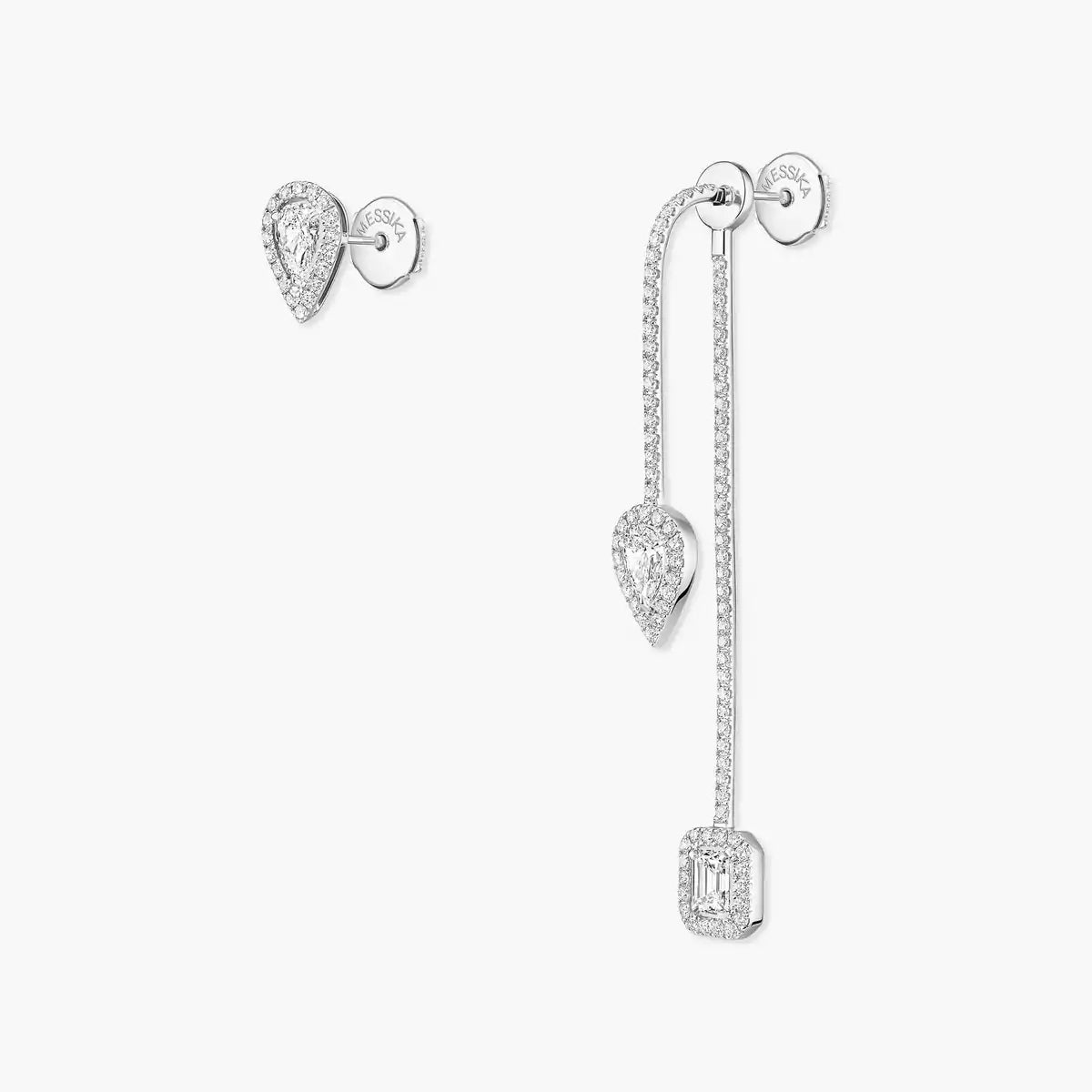 [Aurelle Style]Diamond Drop Earrings My Twin