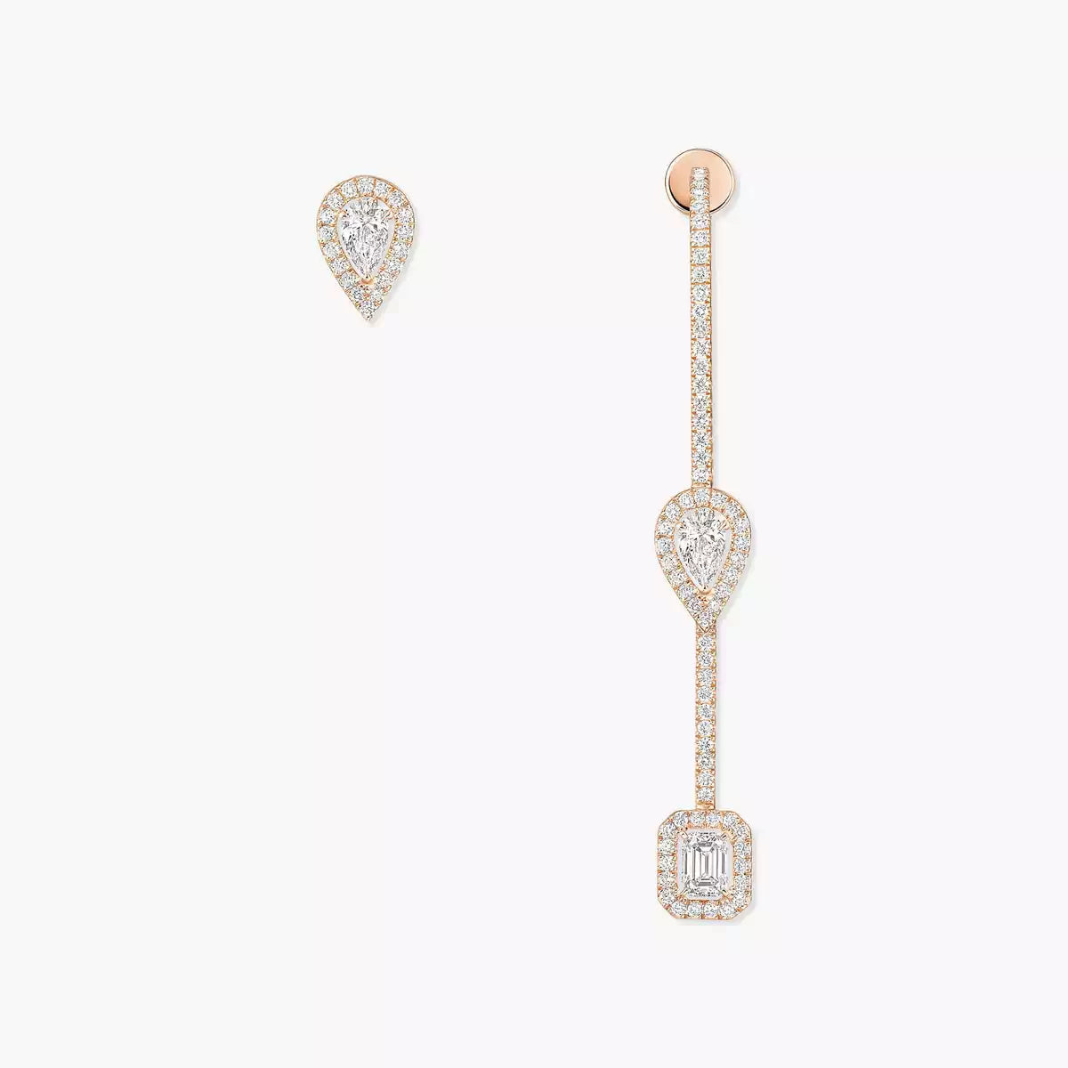 [Aurelle Style]Diamond Drop Earrings My Twin
