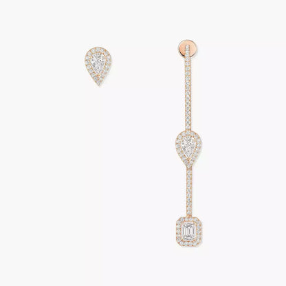 [Aurelle Style]Diamond Drop Earrings My Twin