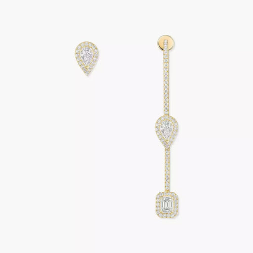 [Aurelle Style]Diamond Drop Earrings My Twin