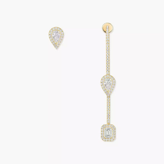 [Aurelle Style]Diamond Drop Earrings My Twin