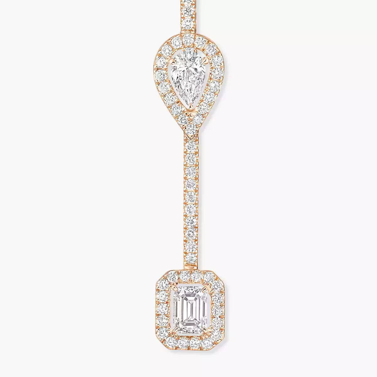 [Aurelle Style]Diamond Drop Earrings My Twin