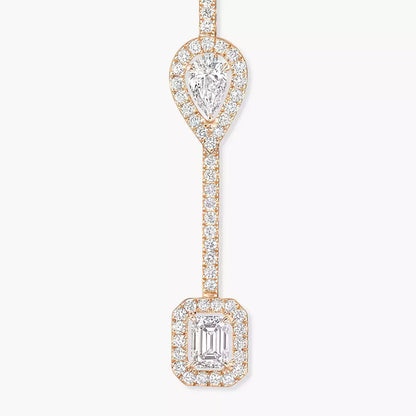 [Aurelle Style]Diamond Drop Earrings My Twin