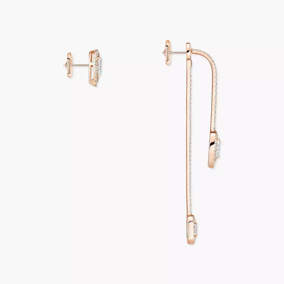 [Aurelle Style]Diamond Drop Earrings My Twin