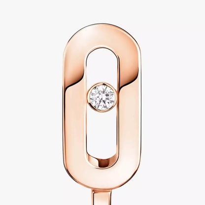 [Aurelle Style]Diamond Mini Hoop Earrings Move Classique