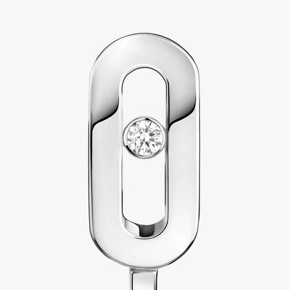 [Aurelle Style]Diamond Mini Hoop Earrings Move Classique