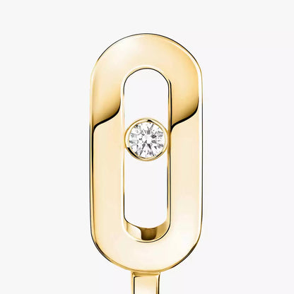 [Aurelle Style]Diamond Mini Hoop Earrings Move Classique