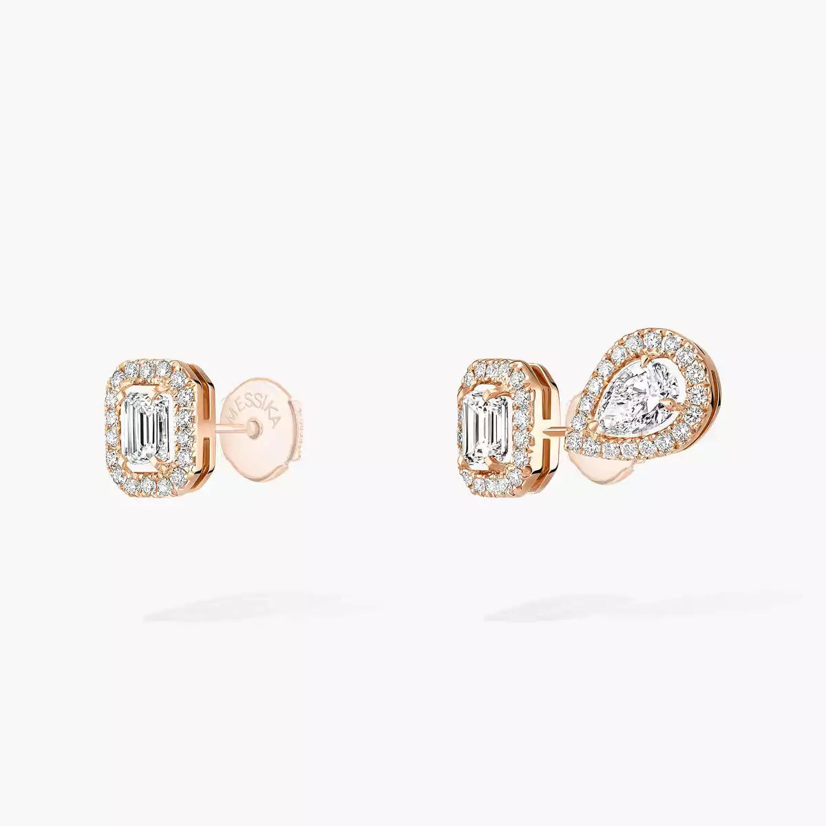 [Aurelle Style]Diamond Earrings 0,10ct My Twin 1+2