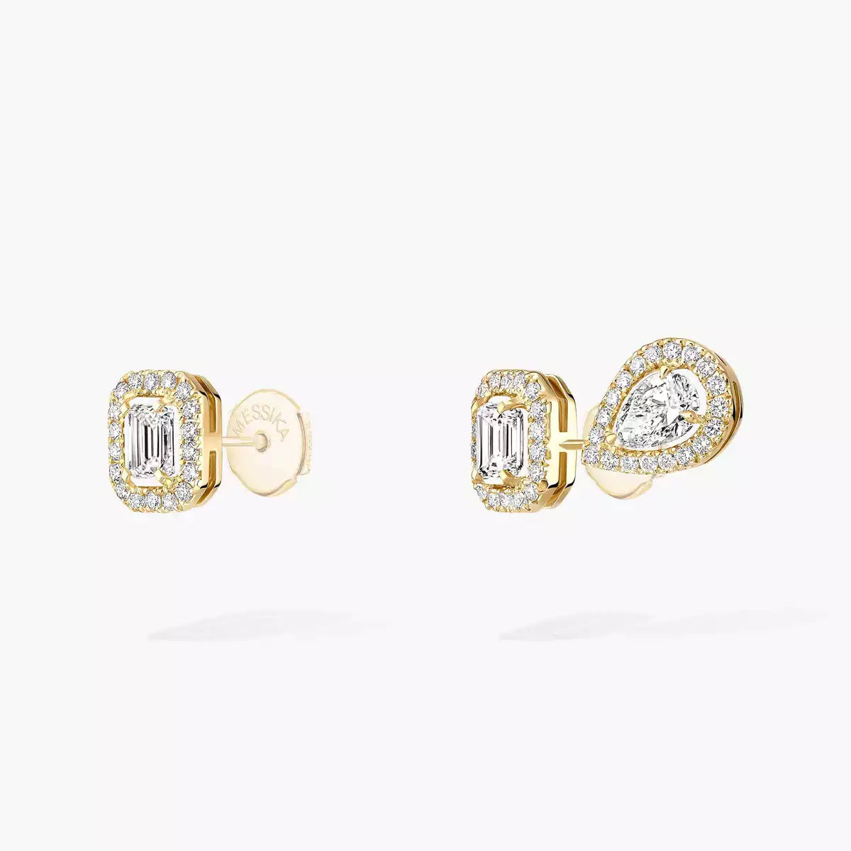[Aurelle Style]Diamond Earrings 0,10ct My Twin 1+2