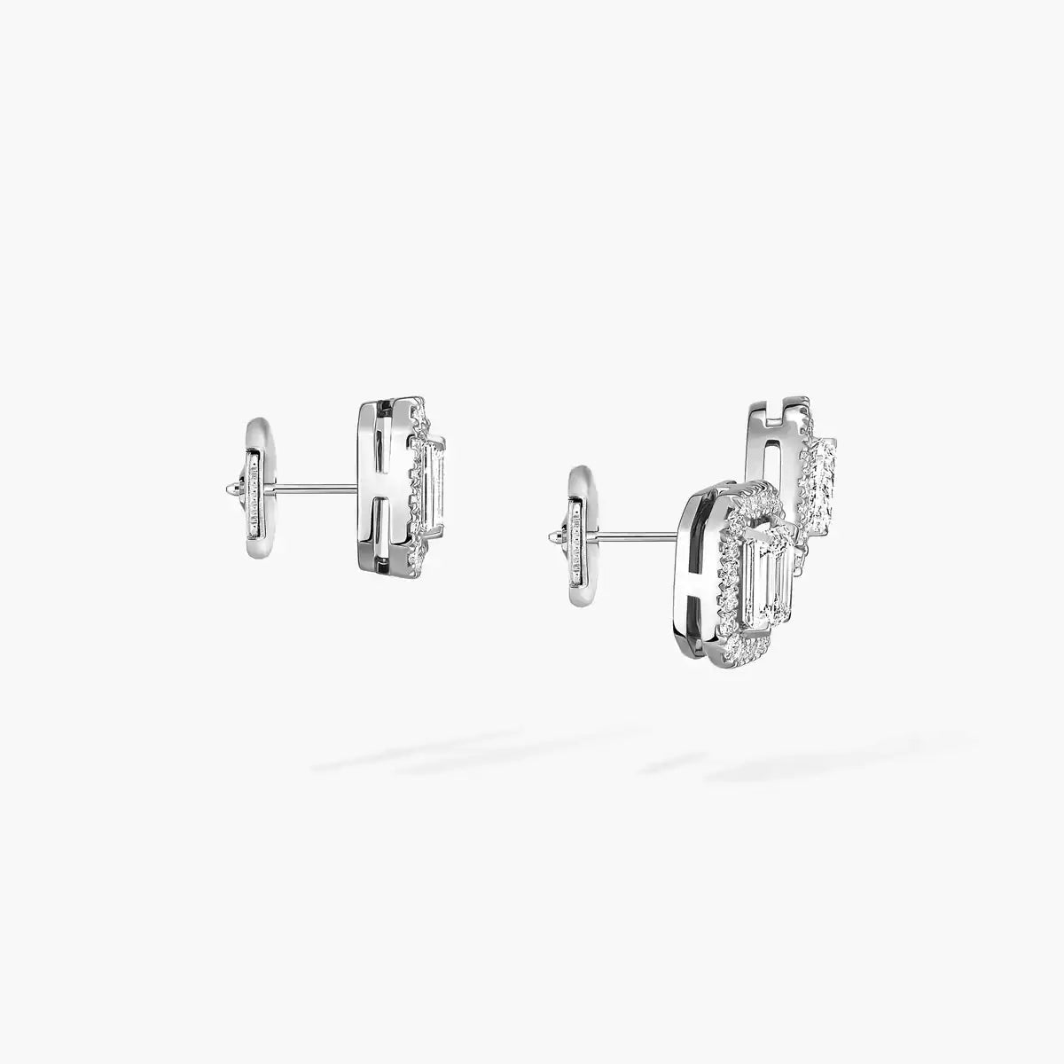 [Aurelle Style]Diamond Earrings 0,10ct My Twin 1+2