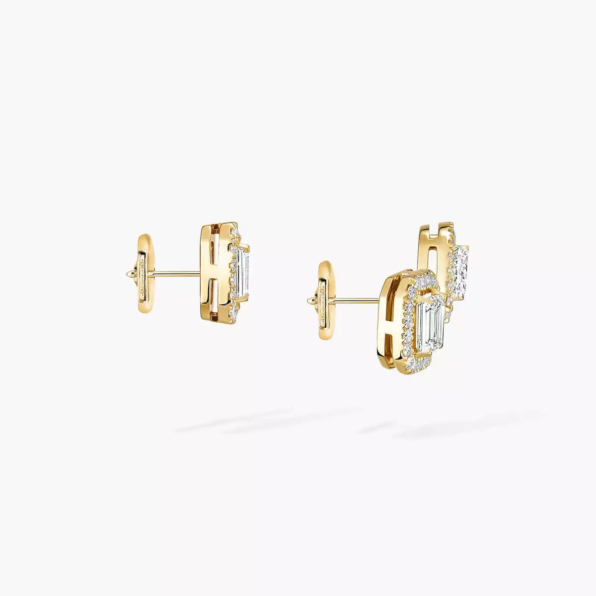 [Aurelle Style]Diamond Earrings 0,10ct My Twin 1+2