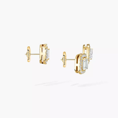 [Aurelle Style]Diamond Earrings 0,10ct My Twin 1+2