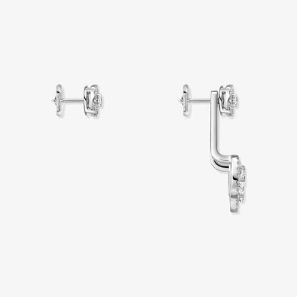 [Aurelle Style] My Twin Trio  Diamond Earrings