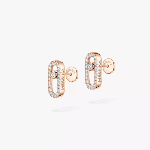 [Aurelle Style]Move Uno Diamond Earrings