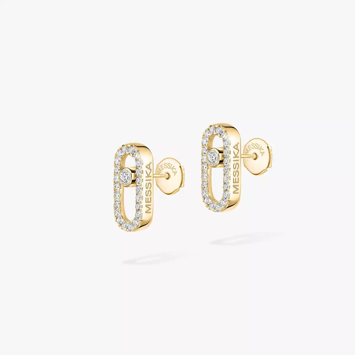 [Aurelle Style]Move Uno Diamond Earrings