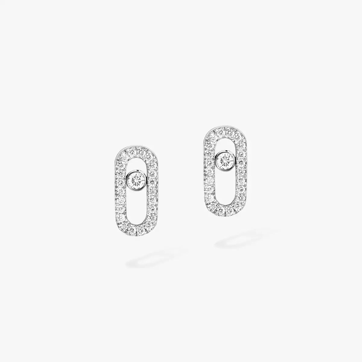 [Aurelle Style]Move Uno Diamond Earrings