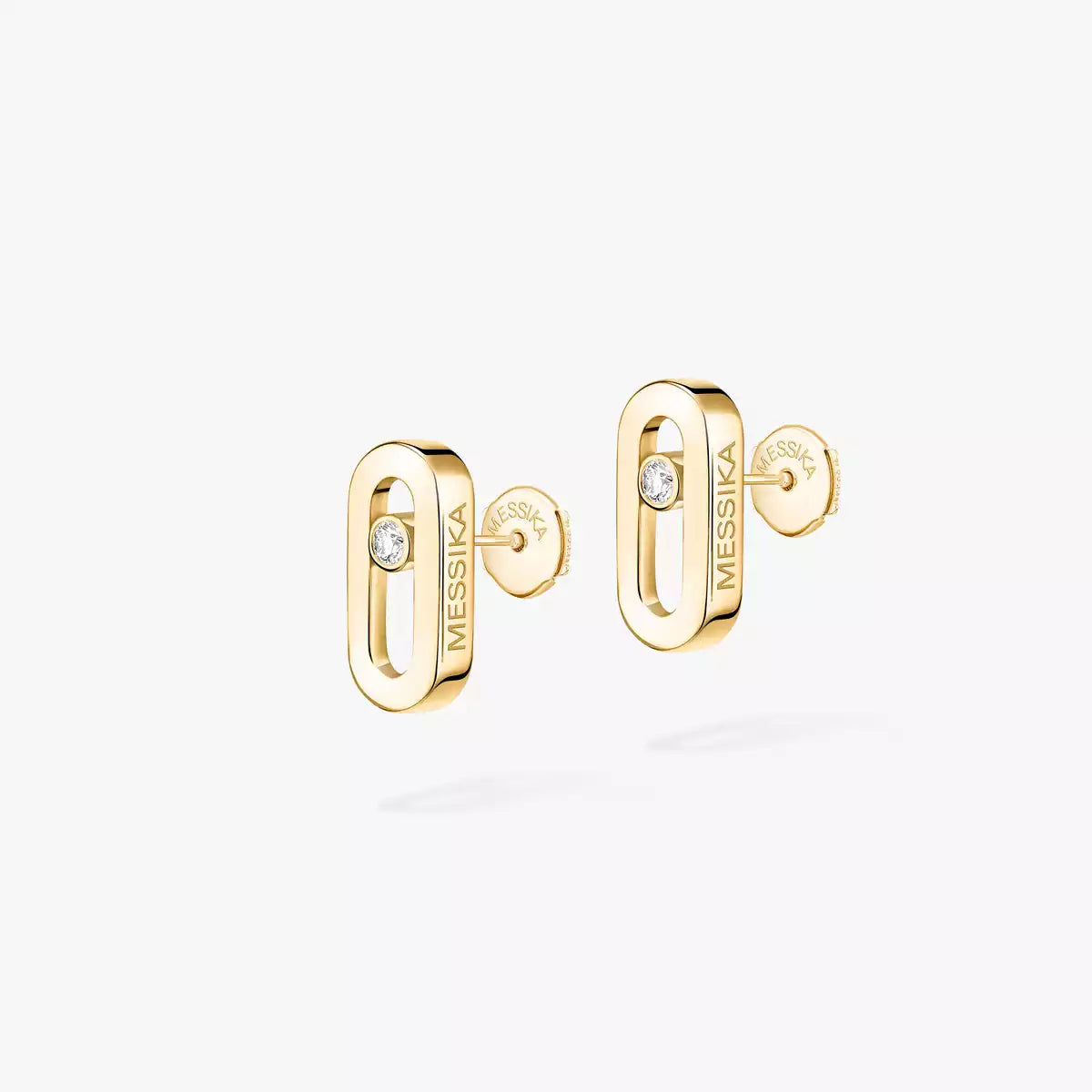 [Aurelle Style]Move Uno Diamond Stud Earrings