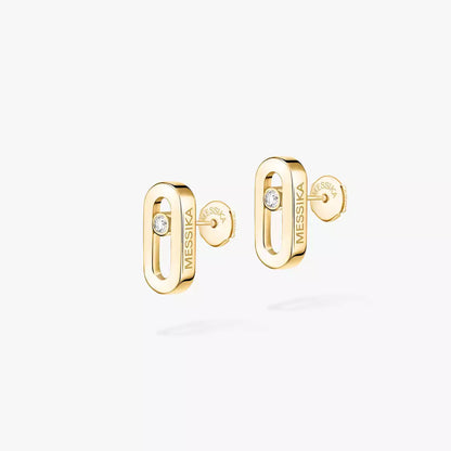 [Aurelle Style]Move Uno Diamond Stud Earrings