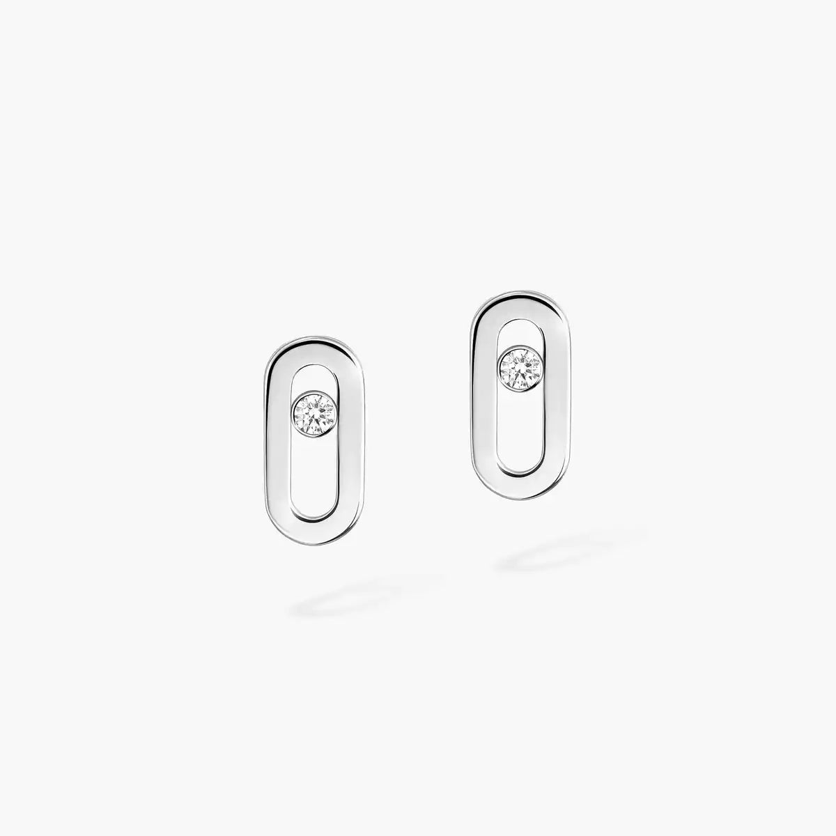 [Aurelle Style]Move Uno Diamond Stud Earrings