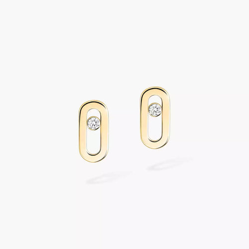 [Aurelle Style]Move Uno Diamond Stud Earrings