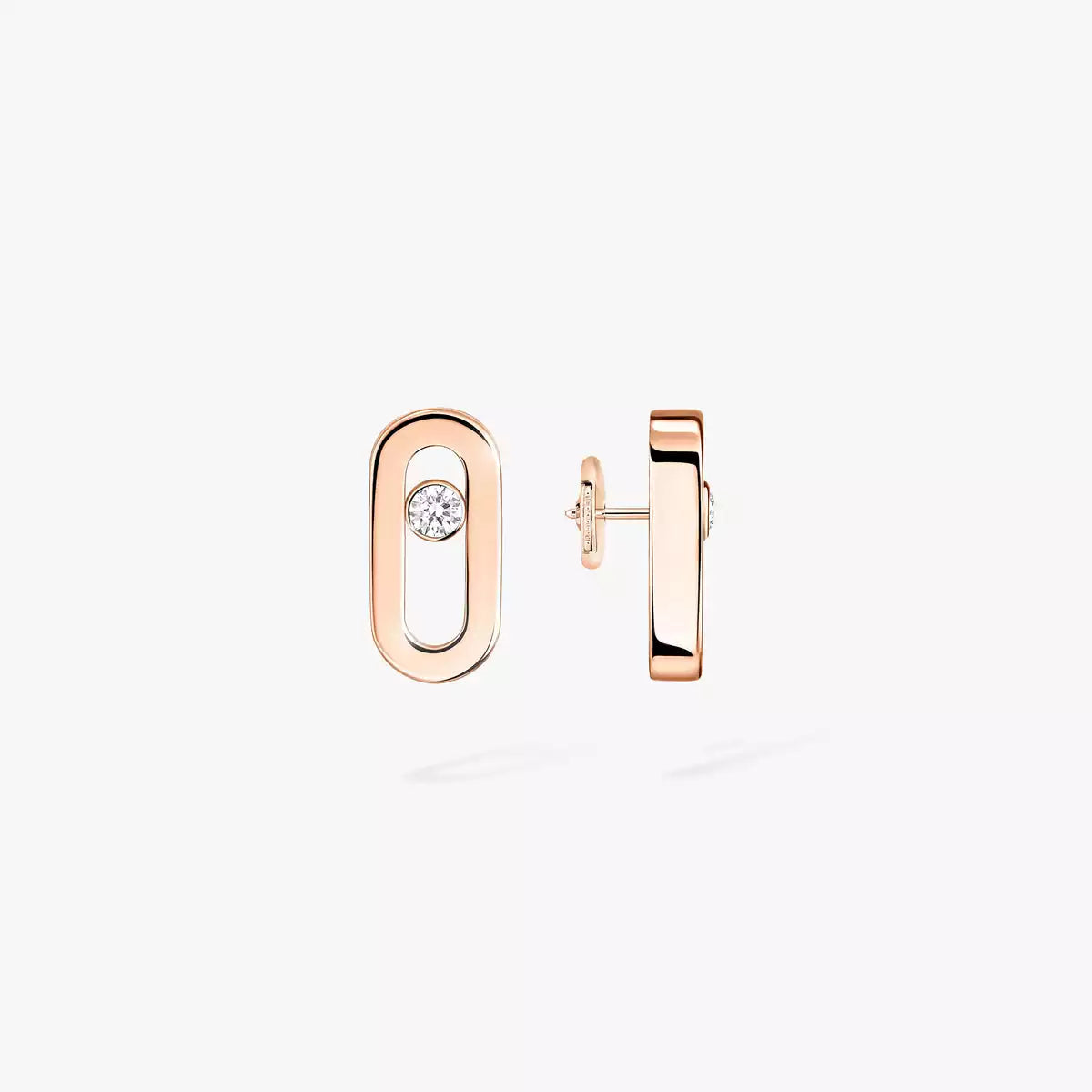 [Aurelle Style]Move Uno Diamond Stud Earrings
