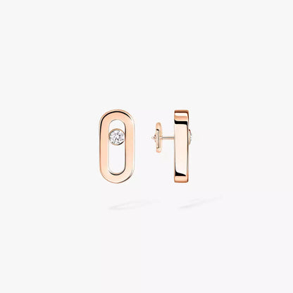 [Aurelle Style]Move Uno Diamond Stud Earrings